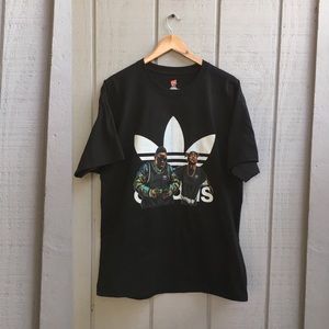 Adidas Tupac and Biggie Hanes Re-Print Shirt